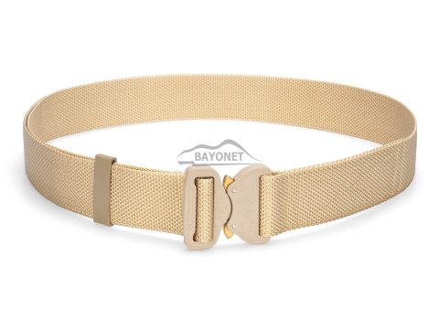 Belt medium-stiff COMBAT Beige width of 45mm with metal buckle Cobra® 9kN Universal size 70-120cm