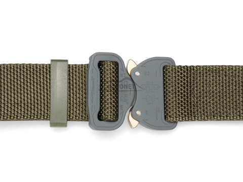 Belt medium-stiff COMBAT Ranger Green width of 38mm with metal buckle Cobra® 9kN Universal size 70-120cm