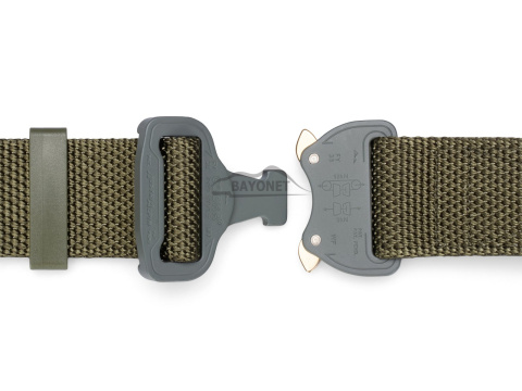 Belt medium-stiff COMBAT Ranger Green width of 38mm with metal buckle Cobra® 9kN Universal size 70-120cm