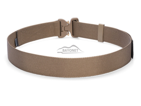 Belt medium-stiff COMBAT Coyote Brown width of 45mm with metal buckle Cobra® 9kN Universal size 70-120cm