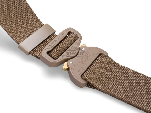 Belt medium-stiff COMBAT Coyote Brown width of 45mm with metal buckle Cobra® 9kN Universal size 70-120cm