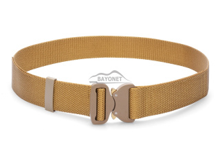 Belt medium-stiff COMBAT Coyote (Gold) width of 45mm with metal buckle Cobra® 9kN Universal size 70-120cm