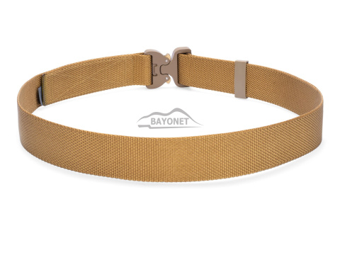 Belt medium-stiff COMBAT Coyote (Gold) width of 45mm with metal buckle Cobra® 9kN Universal size 70-120cm