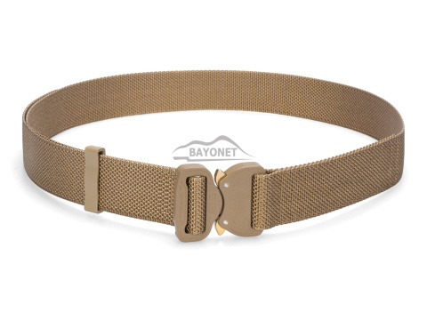 Belt medium-stiff COMBAT Coyote Brown width of 38mm with metal buckle Cobra® 9kN Universal size 70-120cm