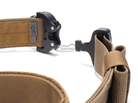 Tactical belt for carrying weapons and ammunition® STORM Coyote Brown 2-layer with PALS for MOLLE Cobra® D-ring 18kN