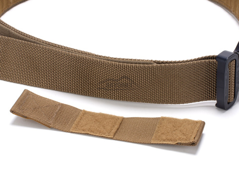 Tactical belt for carrying weapons and ammunition® STORM Coyote Brown 2-layer with PALS for MOLLE Cobra® D-ring 18kN