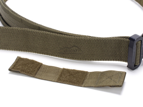 Tactical belt for carrying weapons and ammunition® STORM Ranger Green 2-layer with PALS for MOLLE Cobra® D-ring 18kN