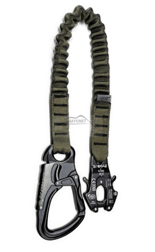 Tactical lanyard Fix Ranger Green without certificate for entire product with certificate for elements length to choose