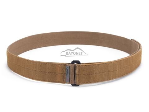 Belt soft INNER Coyote Brown 38mm sewn-on Velcro® hooks (hard)