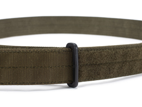 Belt soft INNER Ranger Green 38mm sewn-on Velcro® loops (soft)