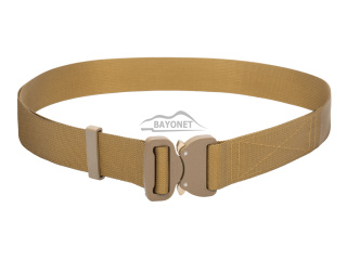 Belt soft OUTDOOR Coyote (Gold) 38mm wide with Cobra® 9kN flat metal buckle Universal size 70-120cm