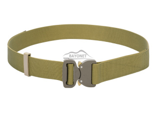 Belt soft OUTDOOR Khaki (Dark Coyote) 38mm wide with Cobra® 9kN flat metal buckle Universal size 70-120cm