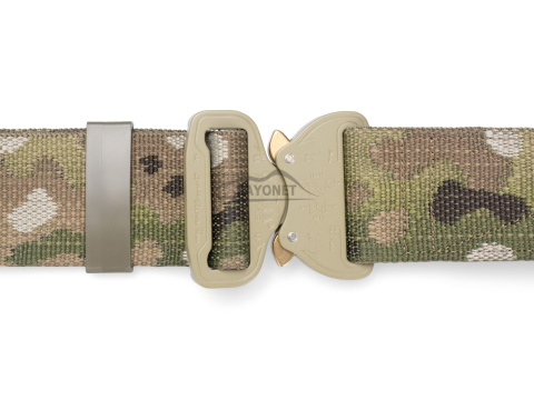 Belt medium-stiff COMBAT Multicam® 45mm wide with Cobra® 9kN flat metal buckle Universal size 70-120cm