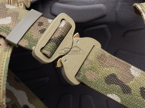 Belt medium-stiff COMBAT Multicam® 45mm wide with Cobra® 9kN flat metal buckle Universal size 70-120cm