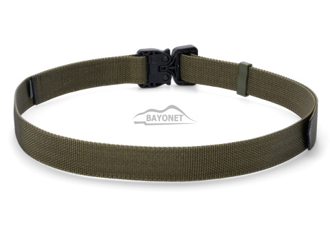 Belt medium-stiff COMBAT STEALTH Ranger Green width of 38mm with undetectable buckle Cobra® 25cN Universal size 70-120cm