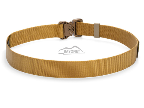 Belt medium-stiff COMBAT STEALTH Coyote (Gold) width of 45mm with undetectable buckle Cobra® 25cN Universal size 70-120cm