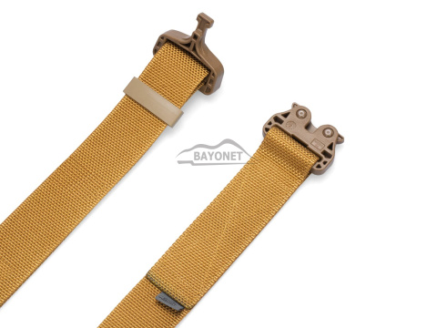 Belt medium-stiff COMBAT STEALTH Coyote (Gold) width of 45mm with undetectable buckle Cobra® 25cN Universal size 70-120cm