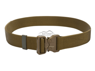 Belt medium-stiff COMBAT STEALTH Khaki (Dark Coyote) width of 45mm with undetectable buckle Cobra® 25cN