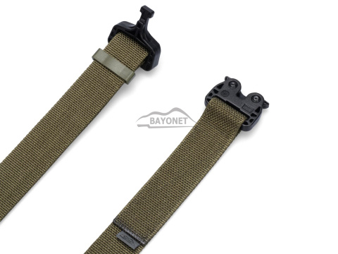 Belt medium-stiff COMBAT STEALTH Ranger Green width of 38mm with undetectable buckle Cobra® 25cN Universal size 70-120cm