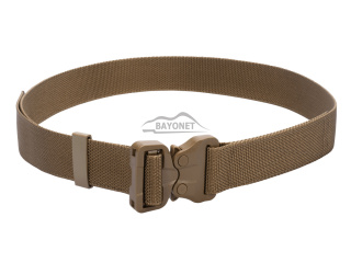 Belt medium-stiff COMBAT STEALTH Coyote Brown width of 45mm with undetectable buckle Cobra® 25cN Universal size 70-120cm