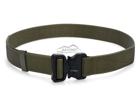 Belt medium-stiff COMBAT STEALTH Ranger Green width of 45mm with undetectable buckle Cobra® 25cN Universal size 70-120cm