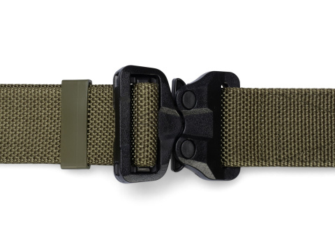 Belt medium-stiff COMBAT STEALTH Ranger Green width of 45mm with undetectable buckle Cobra® 25cN Universal size 70-120cm