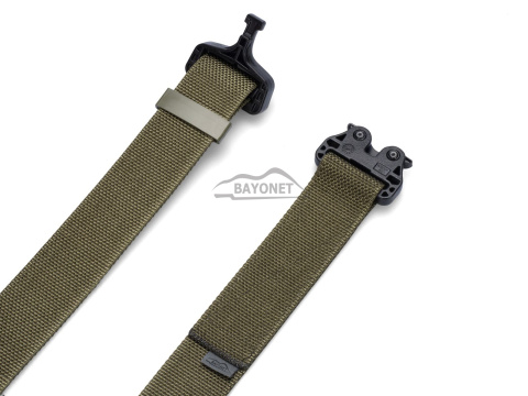 Belt medium-stiff COMBAT STEALTH Ranger Green width of 45mm with undetectable buckle Cobra® 25cN Universal size 70-120cm