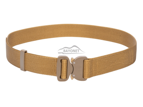 Belt medium-stiff COMBAT Coyote (Gold) width of 38mm with metal buckle Cobra® 9kN Universal size 70-120cm