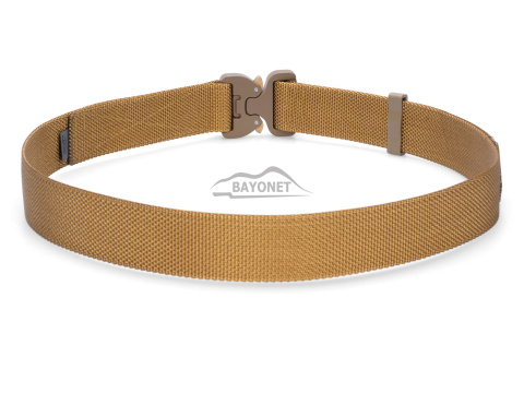 Belt medium-stiff COMBAT Coyote (Gold) width of 38mm with metal buckle Cobra® 9kN Universal size 70-120cm