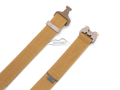 Belt medium-stiff COMBAT Coyote (Gold) width of 38mm with metal buckle Cobra® 9kN Universal size 70-120cm