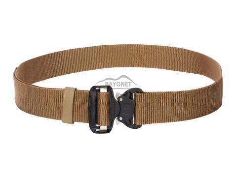 Belt medium-stiff plus SPOTTER N Coyote Brown 45mm wide with Cobra® 9kN steel indestructible buckle Universal size 70-120cm