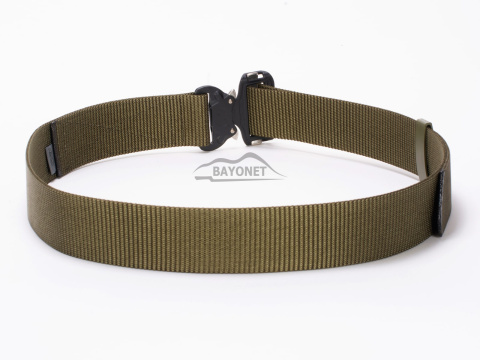 medium-stiff plus belt SPOTTER N Ranger Green 45mm wide with Cobra® 9kN steel indestructible buckle Universal size 70-120cm