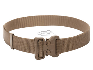 Belt medium-stiff plus SPOTTER STEALTH Coyote Brown 45mm wide with Cobra® GT 25cN undetectable buckle Universal size 70-120cm