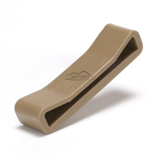 Belt loop 38mm Coyote Brown polymer slightly elastic