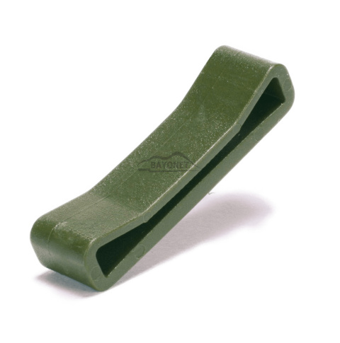 Belt loop 38mm Ranger Green polymer slightly elastic